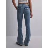 Dam Kläder True Religion Becca Mid Rise Boot Jeans 27"