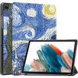 MTK Slim Fit Cover fodral Samsung Galaxy Tab A9 8.7" Painting
