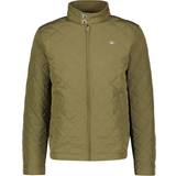 Gant Oxfordskjortor Kläder Gant Quilted Windcheater Jacket - Juniper Green