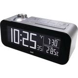 Projicering av tid - Silver Väckarklockor Balance 862458