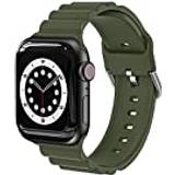 Vigtmo Armband kompatibel med Apple Watch armband silikonarmband kompatibel iWatch SE/Series 7 6