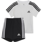 Barnkläder adidas Infant Essentials Sport Set - White/Black
