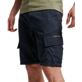Superdry Organic Cotton Core Cargo Shorts - Eclipse Navy