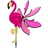 Rosa Trädgårdsdekorationer Invento Flamingo Windmill