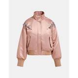 Bomberjackor - Dam Essentiel Antwerp Fifth bomber jacket pink