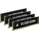 128 GB - DDR5 RAM minnen Corsair WS DDR5-5600 128GB CL40 Quad Channel 4 st Intel XMP Grön