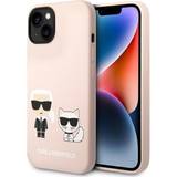 Karl Lagerfeld Mobilskal Karl Lagerfeld iPhone 14 Magsafe Silicone & Choupette