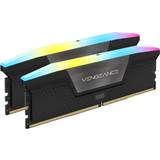 RAM minnen Corsair Vengeance RGB Black DDR5 6000MHz 2x32GB ECC (CMH64GX5M2B6000C38)