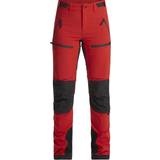 Förstärkning Kläder Lundhags Askro Pro Stretch Hiking Pants Women - Lively Red/Charcoal