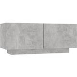 vidaXL 3082769 Concrete Grey Sängbord 35x100cm