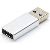 Nördic C-OTG 3.2 Gen2 USB A - USB C Adapter M-F