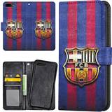 Mobiltillbehör iPhone 7/8 Plus Plånboksfodral/Skal FC Barcelona