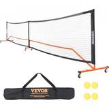 Vevor Pickleball Net Set,22FT Regulation Size Portable Pickleball System,for Outdoor Backyard Driveway Orange