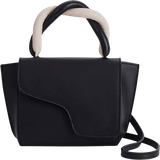 ATP Atelier Väskor ATP Atelier Montalbano Mini Handbag - Black/Linen