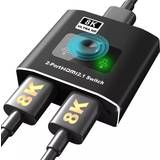 Nordic Kablar Nordic SGM-214 2.1 HDMI - 2xHDMI Switch F-F