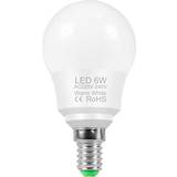 Glober Lågenergilampor Sparklar LED Lamp Energy-Efficient Lamps 6W E27