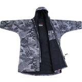 Dam - Kamouflage Kappor & Rockar Dryrobe Advance Long Sleeve Changing Robe - Black Camo