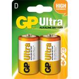 GP Batteries Batterier - Kamerabatterier Batterier & Laddbart GP Batteries Ultra Plus Alkaline D 2-pack