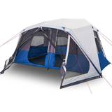 Tält 10 personer vidaXL Camping Tent with LED Lights 443x437x229cm