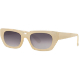 UV-skydd - Vuxen Solglasögon 24.se Elegant Sunglasses Beige/Grey