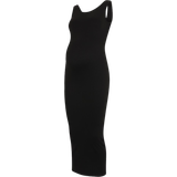 Lång Gravid- & Amningskläder Vero Moda Misa Dress - Black