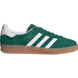 Adidas Dam - Gröna Sneakers adidas Originals Gazelle Indoor Low - Collegiate Green/Cloud White/Gum