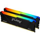 8 GB - Belysning - DDR4 RAM minnen Kingston Fury Beast RGB Black DDR4 3600MHz 8GB (KF436C17BB2A/8)