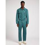 Lee Jumpsuits & Overaller Lee – Chetopa – Mörkgrön overall bomullstwill och unisex-modell-Grön/a