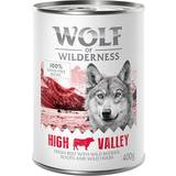 Wolf of Wilderness Hundar Husdjur Wolf of Wilderness Adult 6 400 Single Protein High Valley Rind