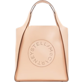 Stella McCartney Logo Square Tote Bag - Blush Pink