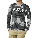 Fox Dam T-shirts Fox Bnkr Ls Tech Tee Black Camo