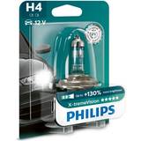Philips X-tremeVision + 130% H4 strålkastarlampa 12342XV+B1, enkellist, enkel blister