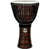 Toca Djembe Freestyle II 14" Spun Copper with bag TF2DJ-14SCB, rope tuned