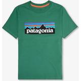 Patagonia Överdelar Patagonia Kid's P-6 Logo T-shirt XS, green