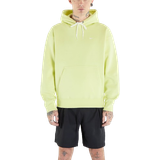 Nike Men's Solo Swoosh Fleece Pullover Hoodie - Luminous Green/White