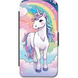 Giftoyo Unicorn Flip Wallet Case for iPhone 15 Pro Max