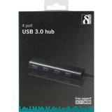 USB-hubbar Deltaco UH-481