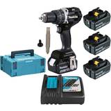 Makita Snabbchuck Mutterdragare Makita DHP484T4JB (4x5.0Ah)