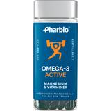 D-vitaminer - Förbättrar muskelfunktion Fettsyror Pharbio Omega-3 Active 110 st