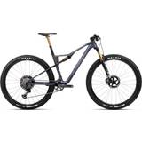 Downhillcyklar Mountainbikes Orbea Oiz M-TEAM 2023 - Tanzanite Carbon View/Carbon Raw