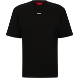 Hugo Boss Herr - Svarta T-shirts Hugo Boss Relaxed-Fit T-shirt - Black