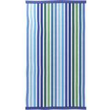 Badlakan Helena Springfield Multi Stripe Bath Towel Blue