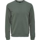Kläder Only & Sons Ceres O-Neck Sweatshirt - Grey/Castor Grey