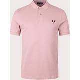 Fred Perry Skjortor Fred Perry Mens Plain Shirt Colour: T89 Dusty Rose Pink/Black