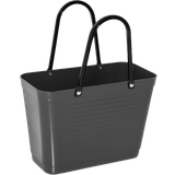 Gråa - Handtag Handväskor Hinza Shopping Bag Small - Dark Grey
