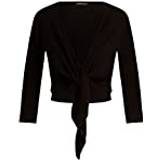 22 - Dam Koftor ApartFashion Damkoftor kort tröja, svart, normal