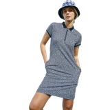 Golf Klänningar Daily Sports Kyoto Cap Dress 44/XL MONOCROME BLACK