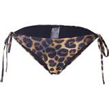Topshop Bikinis Topshop – Mixa och matcha – Leopardmönstrad bikiniunderdel med knytning på sidan-Flera