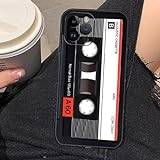 C9 Retro Magnetic Radio Tape Cassette Phone Case for iPhone 12 mini