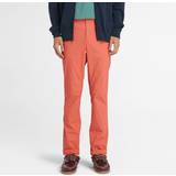 Timberland Orange Byxor & Shorts Timberland Poplin Chinos For Men In Light Orange Orange, x Men > Apparel > Chinos > Casual Style